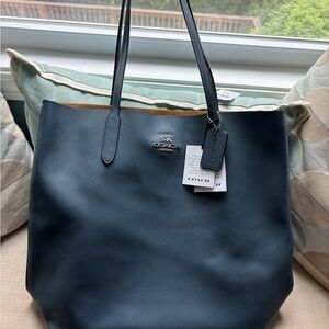 Coach Thea Tote - Denim Blue
